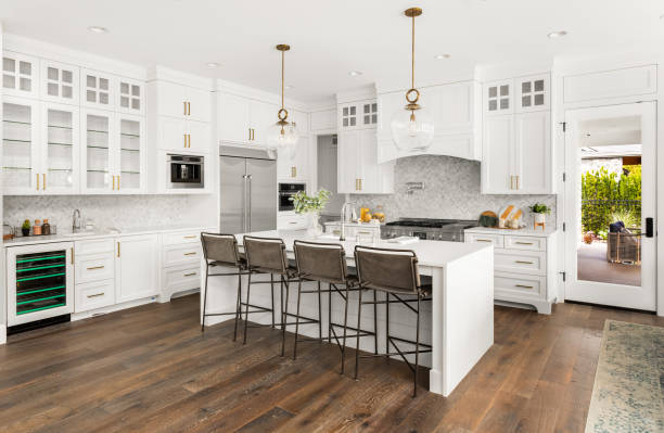 LVP kitchen floor Chevy Chase