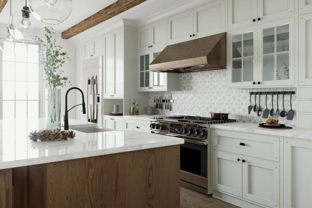 Hardwood kitchen floor Chevy Chase